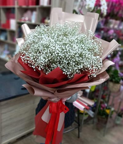 Букет цветов из: Гипсофила в Медведовской