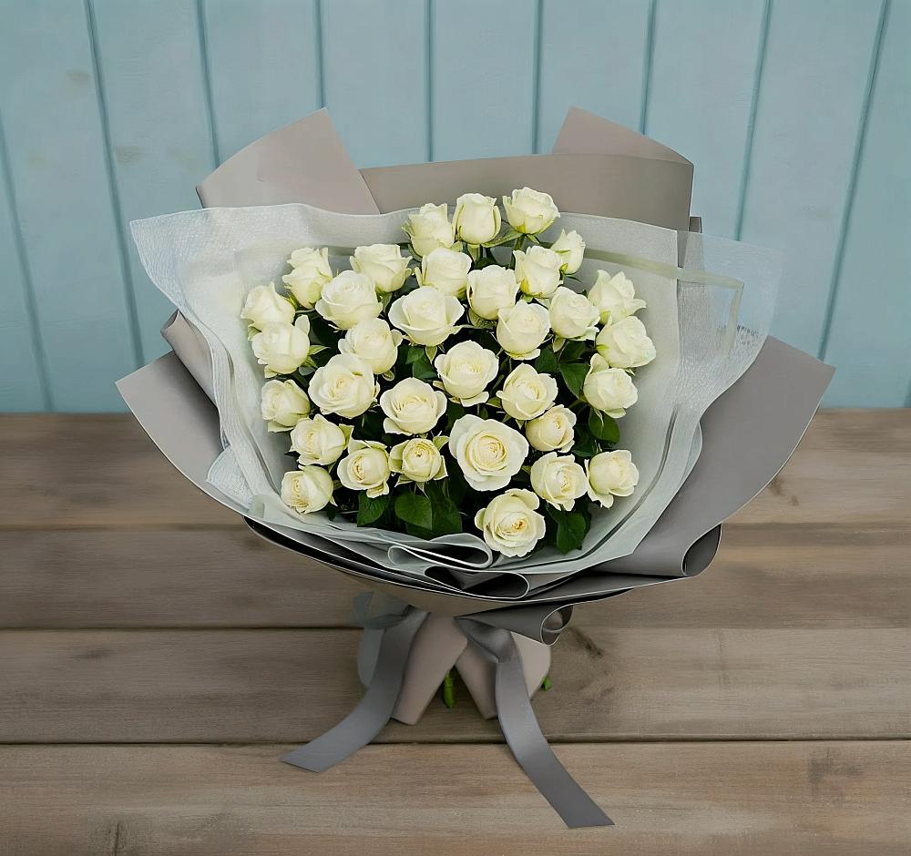 Букет Белоснежная нежность в Медведовской