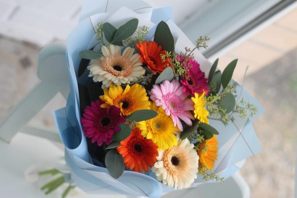 Букет цветов из: Герберы в Медведовской