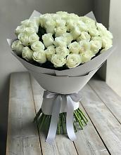 Букет 35 Белых роз #REPLACE_PRED# Медведовской