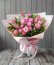 Букет Розовый кустик #REPLACE_PRED# Медведовской