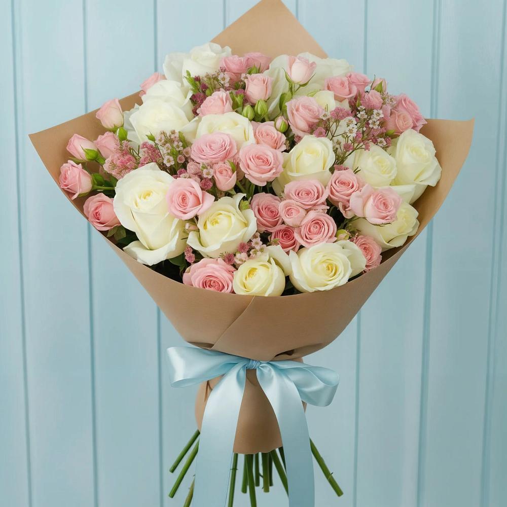 Букет цветов из: Розы в Медведовской