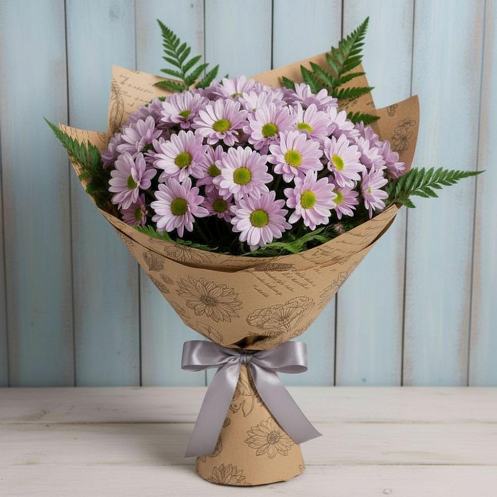 Букет цветов из: Хризантемы в Медведовской