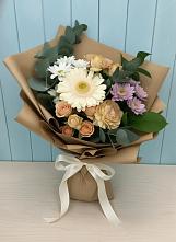 Букет цветов из:  Герберы и Хризантемы в Медведовской