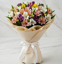 Букет цветов из:  Альстромерии в Медведовской