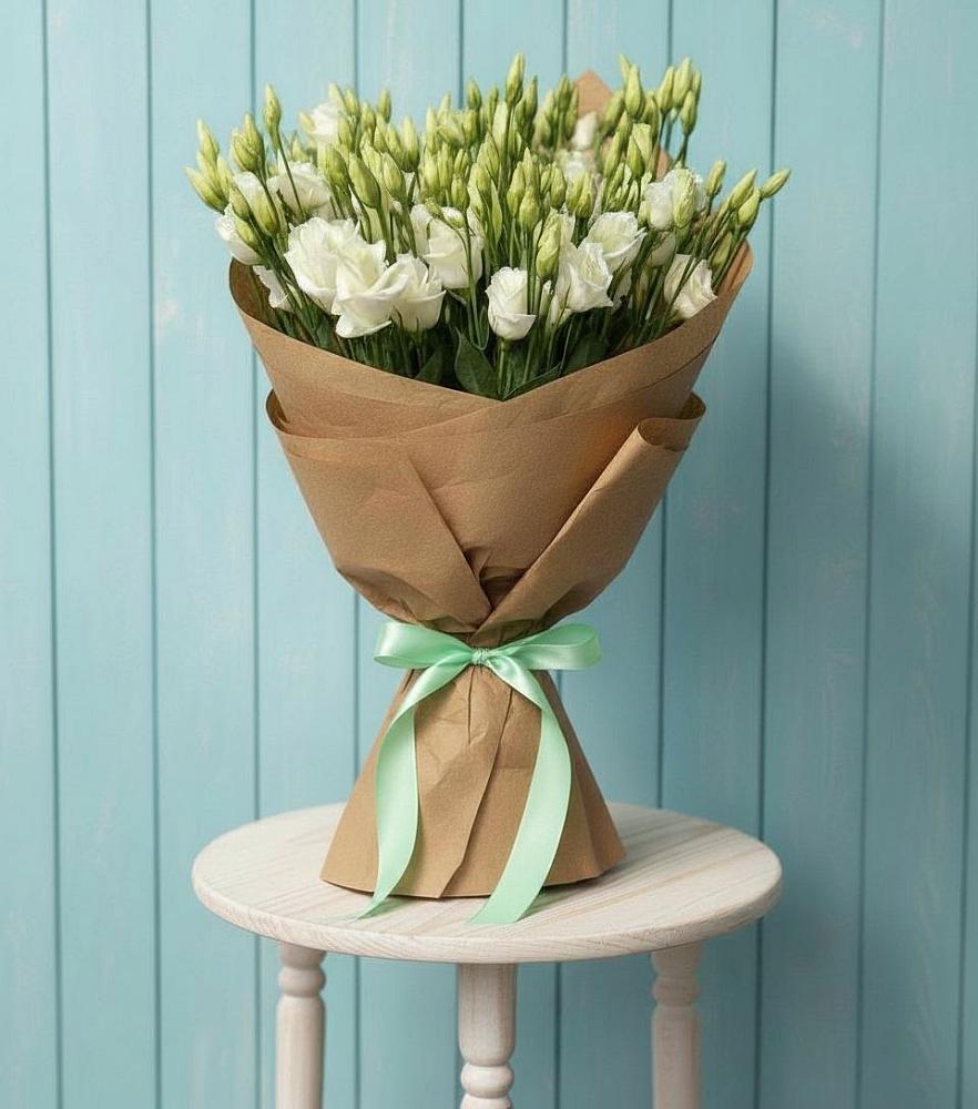 Букет цветов из: Лизиантусы в Медведовской