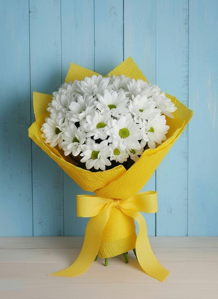 Букет цветов из: Хризантемы в Медведовской