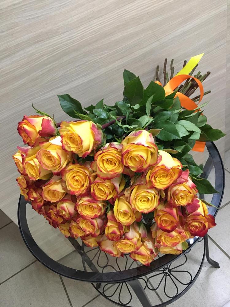 Букет Желтые розы в Медведовской