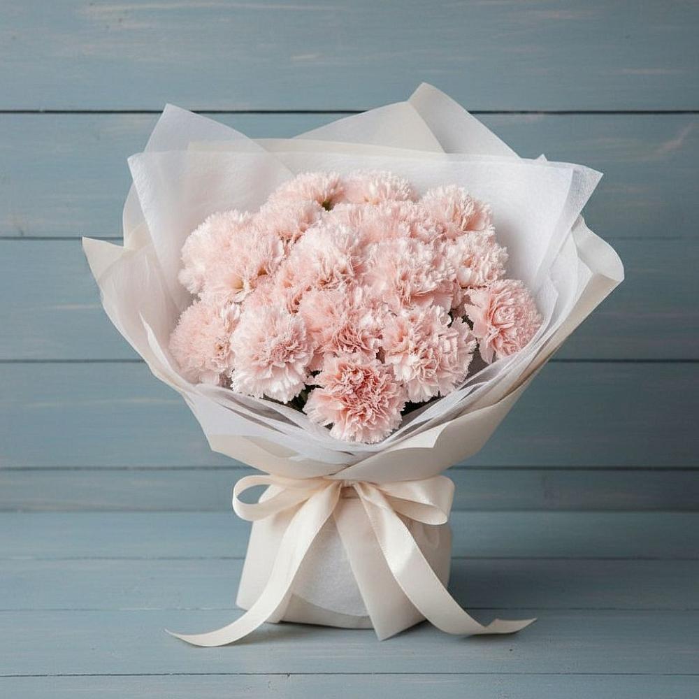 Букет цветов из: Гвоздики в Медведовской