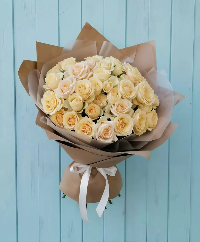 Букет Кремовое облако в Медведовской