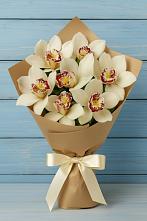 Букет цветов из:  Орхидеи и Розы в Медведовской
